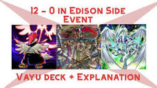 Vayu deck profile 2024 Edison Format 12-0 side events - YouTube