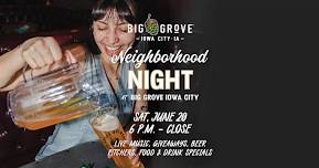 Neighborhood Night | Iowa City