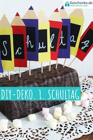 Einschulung Kreative Ideen Fur Tischdeko Gefunden Auf Geschenke De Geschenk Einschulung Kuchen Einschulung Erster Schultag