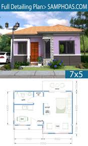 Sketchup Home Design Plan 7x5m Studio Room Samphoas Com Home Design Floor Plans Home Design Plan Studio Room