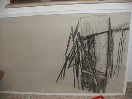 Coal On Paper Tapestry Decor Art