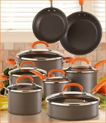 14 Pc Anodized Aluminum Set By Rachael Ray Rachel Ray Cookware Rachael Ray Cookware Set Rachel Ray