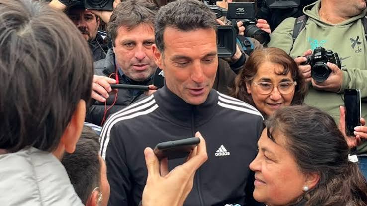 Lionel Scaloni habló tras llegar a su casa en Pujato: “Perdimos porque ellos jugaron mejor”