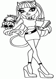 Check spelling or type a new query. Coloring Catty Noir 1 Monster High Coloring Pages Coloring Home