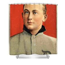 Ty Cobb Rookie Baseball Card Restored and Enhanced 20240621 Bath Towel by  Wingsdomain Art and Photography