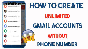 How To Create Unlimited Gmail Account Without Number Accounting Gmail Create
