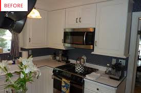 update old white kitchen cabinets