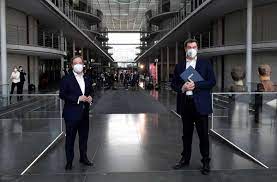 Laschet und söder erklärten, sie wollten den beratungen nicht vorgreifen. Wj3r3svcqf3qfm