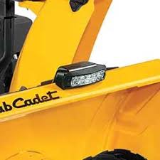 There are many models of snowblowers that have a headlight circuit, in most cases you can find a single wire that registers at anywhere from 12v to 20v ac (with no load) that is located somewhere on. 753 08484 Cub Cadet Snowblower Led Light Bar Kit Propartsdirect