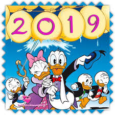 Immagini Bellissime Per Auguri Di Capodanno Buon 2019 Disney Duck Donald Disney Donald Duck Comic