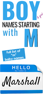 Baby Names Starting With The Letter M Baby Name List Little Boy Names Baby Names