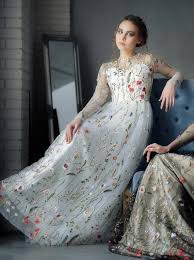 Flower Wedding Dress Wedding Dress With Flowers White Flowered Etsy Wedding Dresses With Flowers Embroidered Wedding Dress Fairy Wedding Dress