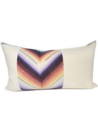 A vintage decorative pillow instantly adds warmth, stunning detail, and natural striations in color. Vintage Pastel Saltillo Lumbar Pillow My Vintage Pillow