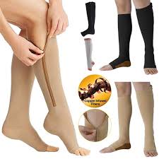 Medical grade compression socks brands. Zippered Compression Socks Medical Grade Firm Easy On 20 30 Mmhg Knee High Open Toe Best Stockings For Men And Women Varicose Veins Post Surgery Edema Improve Circulation Small Walmart Com Walmart Com