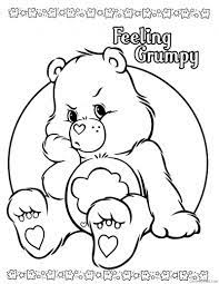 When we think of october holidays, most of us think of halloween. Grumpy Bear 1 Coloring Page Free Printable Coloring Pages For Kids