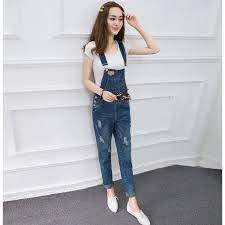 For years, this has been my most viewed gallery! New Women S Casual Regular Denim Overall Strap Pants Sling Jeans Jumpsuits Trousers Washed Casual Hole Jumpsuits Romper Jeans Jumpsuits Long Jean Jumpsuitjean Aliexpress