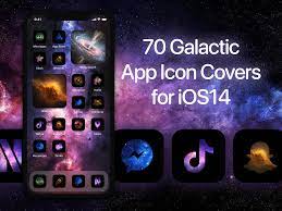 3 000 Galaxy App Icon Covers Pack For Ios 14 Home Screen Etsy App Icon App Galaxy Theme