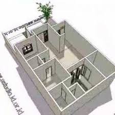 14+ desain rumah ukuran 6x10 meter yang mantul!. Denah Rumah Minimalis 6x10 3 Kamar