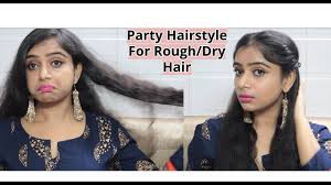 This fortifying product is formulated for weakened. 3 Easy Party Hairstyle For Dry Frizzy Hair 2 Min Quick And Easy Hairstyles Youtube
