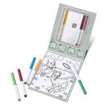 Our amazing magicolor technology lets children pick a marker, fill a scene, and see colors magically a series of images designed using an algorithm to produce random geometric patterns. Magic Pattern Pets Coloring Pad On The Go Travel Activity Melissa And Doug