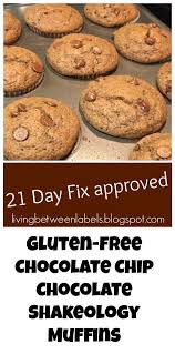 Let me start by saying shakeology is not going to make you lose weight magically on its own. Gluten Free Chocolate Chip Chocolate Shakeology Muffins Kids Love Them Too 21 Day Fix A 21 Day Fix Desserts Chocolate Shakeology Muffins Chocolate Shakeology