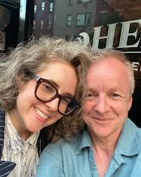 The lovely Alice and I having just been to a screening of @sandidubowski's  @sabbathqueenfilm at the Tribeca Film Festival. Sabbath Queen is an  incredibly moving account of @amichailaulavie's twenty year journey to