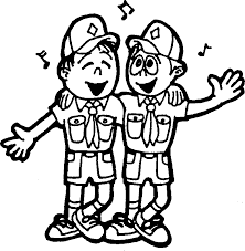 Boy scouts going fishing coloring pages to color, print and download for free along with bunch of favorite boy scouts coloring page for kids. Cub Scouts Coloring Pages Coloring Home