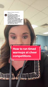 Estrategias para Calentamientos Cronometrados en Cheerleading