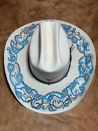 Hand Painted Cowboy Hat Painted Cowboy Hats Cowboy Hats Painted Hat