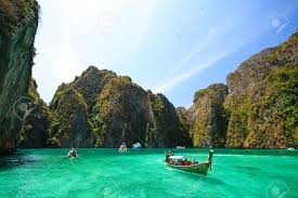 In the fourth of the highly successful frankie and annette beach party movies, a motorcycle gang led by eric von zipper kidnaps singing star sugar spoof of 1960's beach party/gidget surfing movies mixed with slasher horror films. Maya Bay The Beach Movie Phiphi Island Krabi Province South Stock Photo Picture And Royalty Free Image Image 8017835