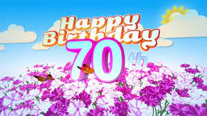 Happy birthday to someone who. Happy 70th Birthday Card With Stock Footage Video 100 Royalty Free 17941234 Shutterstock