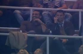 The bizarre report about cristiano ronaldo surfaced after stories emerged in the spanish press that he was making regular trips to morocco to see kickboxer badr hari. Cristiano And His Friend Badr Hari At Galatasaray Match Famousfix Com Post