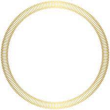 Gold Round Deco Border Transparent Clip Art Image Clip Art Art Images Free Clip Art