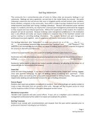 If you're involved in a dispute that's jeopardizing your housing, you may want to explore your legal options. Bedbug Addendum Springboard Housing