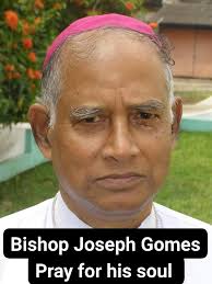 Late Gregorian **Matthew Gabriel Gomes** (Batch '45), Father of Gregorian  Mark Stephen Gomes (Batch '75), Former Director, Health, Nutrition & Family  Planning at UNICEF (Even after retiring, he was still an Adviser
