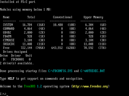 You need to keep this in the back of your mind as you start work on your os. Freedos The Freedos Project