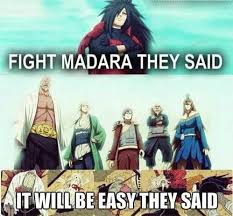 It S Not That Funny Though The 5 Kages Were Almost Killed By Madara Uchiha The God Of Shinobi He S Too Dam Funny Naruto Memes Naruto Shippuden Anime Naruto