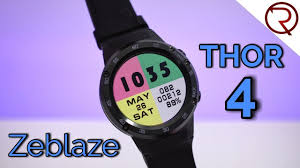 After the success of zeblaze thor pro, the zeblaze thor 4 is looking exceptionally well in this current scenario of the market where everything in respect to technological advancements is touching highs. Zeblaze Thor 4 Smartwatch Review Gps 4g Android 7 0