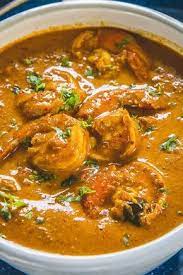 Close Up Shot Of Goan Style Prawn Curry Prawn Dishes Curry Recipes Indian Indian Food Recipes