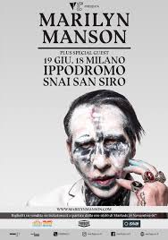 Marilyn Manson al Milano Summer Festival il 19 giugno
