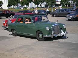 Mercedes W120 In 229 Mittelgrun Tundragrun Medium Green Oldtimer Autos Limousine Oldtimer