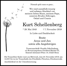 Gedenkkerzen von Kurt Schellenberg