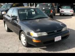 With its 2,465 mm (97.0 in) wheelbase, the corolla had moved into the compact size class once occupied by the corona and camry.the corolla again had an equivalent model sprinter, with the. 1995 Toyota Corolla Sedan Youtube