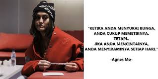 Pandang apa yang ia kata. 65 Kata Bijak Kehidupan Dari Agnez Mo Bikin Semangat Kejar Impian Dream Co Id