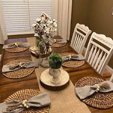 We did not find results for: Boho Placemats Natural Placemats Vintage Woven Braided Etsy In 2021 Dinning Room Table Decor Dining Table Placemats Dining Room Table Placemats