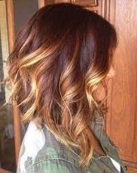 Medium Length Layered Hairstyles For Thick Curly Hair Fashion Qe Hair Styles Red Ombre Hair Medium Length Hair Styles