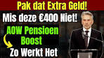 Nederlandse SVB AOW Pensioen: Geheimen om €400 Extra ... - YouTube