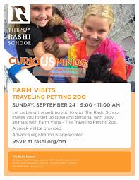 Maybe you would like to learn more about one of these? The Rashi School Presents Farm Visits A Curious Minds Program Israeli American Council