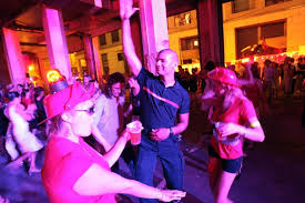 tradition du bal des pompiers...