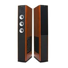 Jamo By Klipsch S628 Floor Standing 3 Way Speaker Dark Apple Pair Floor Standing Speakers Klipsch Speaker
